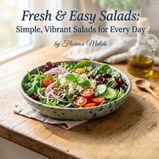 (英文圖書)Fresh & Easy Salads: Simple Vibrant Salads for Every Day 平裝版, Independently Published, 英文, 平裝本