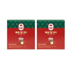 사과당 애플 밀크티, 20개입, 2개, 18g