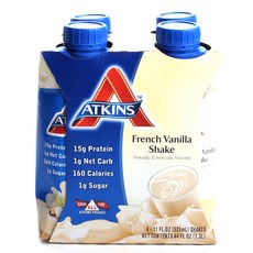 ATKINS 法式香草奶昔 15g, 325ml, 4件