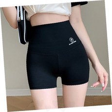 여성 하이웨이스트 밴딩 신축성 착용감 운동 요가 피트니스 데일리 활동성 반바지