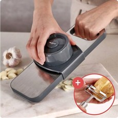 무디타 마그넷 스테인리스 슬라이서 멀티 만능채칼 + 올스텐 필러, 1개, 그레이