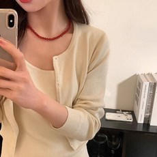 붓다베스트 여성용 행운 행복 복을 부르는 자마노 패션 목걸이