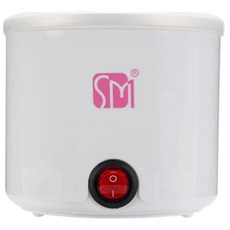 소형 왁스 기계 히터 겨드랑이 제모 허니 왁스 제모 크림 소형 및 다목적 왁스 멜팅 기계 1 개 미니, 1) white EU, 1개