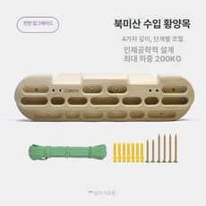 클라이밍 행보드 크림프 연습 암벽 등반 실내 손가락 트레이닝, 신형1단계 01 나사형 4단계