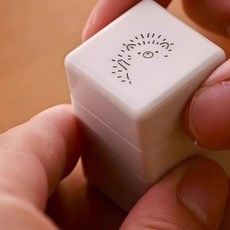 동물일러스트 고슴도치도장 미니스탬프 문구용, 고슴도치스탬프