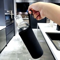 보온 보냉 보틀백 물병가방 360ml, 1개, 블랙