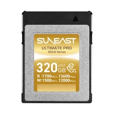 선이스트 정품 얼티메이트 프로 골드 pSLC CFexpress Type B 320 GB 기가, 320GB, 1개
