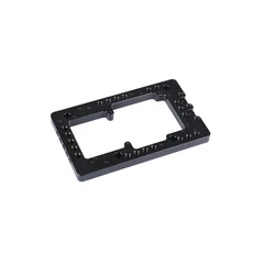 CAMVATE 치즈 플레이트 배터리 마운트 고리 타입 IDX 전원 어댑터 공급 분배기 조정 가능한 15mm 로드 클램, 03 plate only