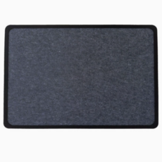 레브홈 게시판 벽걸이 사진 메모 보드 펠트 타공판, 1개, 다크그레이