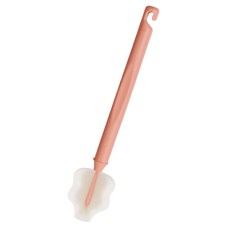 하이비 몽글이 젖병 젖꼭지 세척솔 롱와이드솔 1p, 코랄, 1개