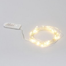 트리구 와이어 투명선 기능 수은 건전지타입 조명 전구 트리전구 장식 등 건전지 무드등