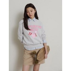 100%정품 빈폴 여성맨투맨 빈폴레이디스 나들이룩 데일리코디 슬림핏코디 내추럴룩 필드룩