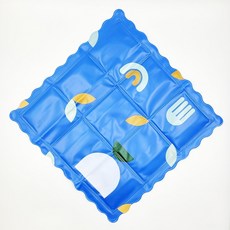 여름 시원한 쿨시트 방석 계열 블루 차가운