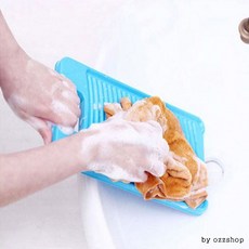 애벌빨래 손 세탁 미니 물결 빨래판 랜덤 속옷 양말 빨래, 1개, 상세페이지 참조