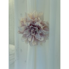다알리안 커튼 집게핀, 1개, 핑크