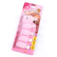 GS 젤 쏙오프 페디큐어 제거용(5P) 아이템 클립 발 필수 네일, 1개