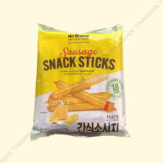 노브랜드 간식소시지 560g, 2개, 504g
