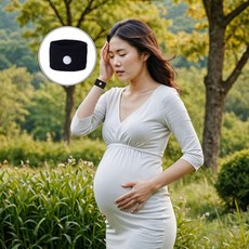 손목 입덧밴드 산모 멀미 팔찌 지압밴드 2color, 색상:그레이, 2개