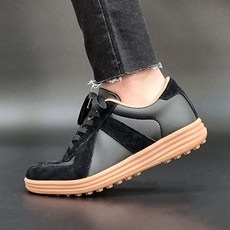 Arnold Palmer 雨傘牌 牛皮無釘高爾夫球鞋男款女款德軍運動鞋練習室內屏風高爾夫品牌鞋