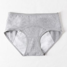生理褲 內褲 大碼生理褲 防水生理褲 防漏內褲 大尺碼, 灰色
