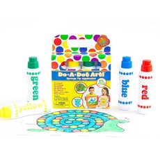 美國 Do A Dot Art! 點點畫筆 - 4入彩虹色 (美國製造) 兒童繪畫安全無毒, 1個