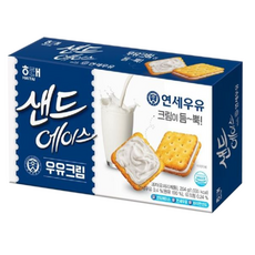 해태제과 샌드에이스 우유크림, 204g, 1개