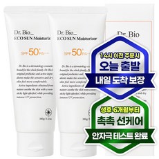 닥터바이오 에코 선크림 SPF50+ PA++++, 100g, 2개