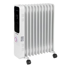 (본사공식) 한양테크 타이머 전기 라디에이터 5핀/7핀/9핀/11핀/15핀 동파방지 가정용 업소용, 타이머 라디에이터 11핀(블랙 HY-11P)