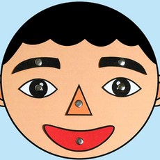 같은 얼굴 다른표정 만들기 유치원미술수업