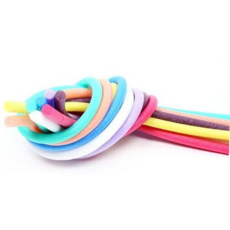 백업 10mm 떡대 뺵업 가래떡 칼라우레탄폼 10개묶음 막대 스펀지, 흰색