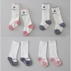 아기양말 신생아 유아 베이비삭스 반양말 2족세트 0~24개월 국산