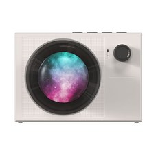 新款私模無線藍牙音箱家用智能多功能便攜式迷你插卡音響桌面音箱, 如圖所示, 白色