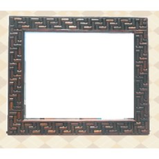 小老闆萬國商舖 海洋風柚木鄉村壁鏡 實木掛鏡，增添居家空間的海洋氣息與鄉村風格