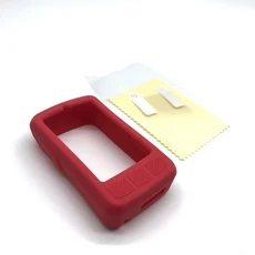 Voikoli 케이스 Wahoo Elemnt Bolt 호환 GPS 자전거 액세서리용 부드러운 실리콘 보호 커버 케이스 (블랙), Red