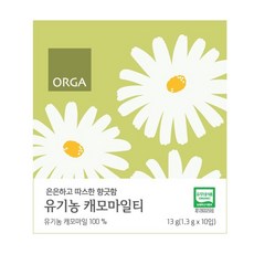 올가홀푸드 유기농 캐모마일티, 1.3g, 10개입, 1개