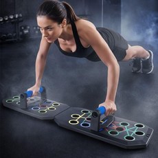 [홍일도모공]홈짐 푸시업보드 관리형 실내운동기구 가슴운동 상체근력 여자홈트, 상세페이지 참조, 고급형