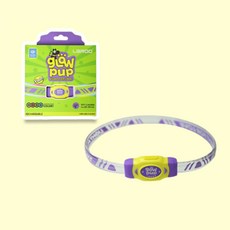 艾爾發寵物 LaRoo萊諾 咔啦發光項圈 項圈配飾 防走失 發光 寵物發光 狗狗項圈 狗狗發光項圈, 紫色, 1個