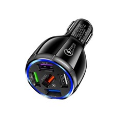 이루미 QC3.0 차량용 고속충전기 5구 시거잭 모든 차량용, 1개