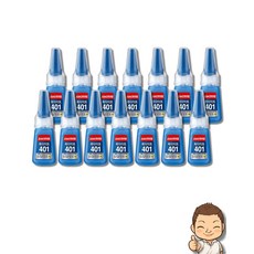 록타이트 다용도 초강력 순간접착제 401, 14개