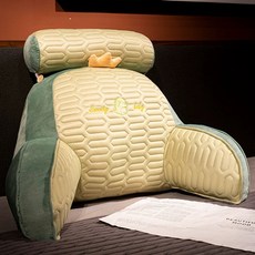 편안한 허리 지지 쿠션 허리베개 편안한베개 경추베개 숙면베개 목베개, 1개, O. 공룡 라텍스 고중량