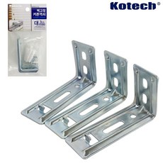 [2개묶음] 벽고정커튼꺽쇠대3P C8000) 블라인드용 브라켓 코텍 gr0*0391MB, 2개