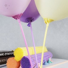 파티 풍선꽂이 막대 32cm 42cm 10p 생일 행사 장식 소품 홀더 받침대, 1개