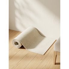 POTTI 고양이 스크래쳐 소파 벽부착형 카페트 매트, 1개, S아이보리