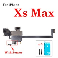 1Pcs X XR XS 스피커 광 MAX 플렉스 용 12 이어 센서 근접 11, For XS MAX, 1개