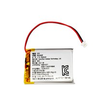 리튬폴리머 LP803040 3.7V 950mAh, 1개, 1개입