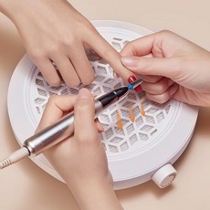 프리라이프 - 고출력 네일 흡진기 파워조절 네일 관리, 1개, 하얀색 A01