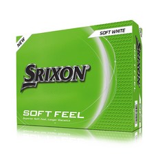 제이케이트레이더스 스릭슨 2피스 소프트필 골프공 12구 24구 모음, 유광 화이트, 2세트, 12개입