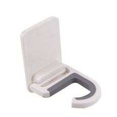 부착식 무타공 접이식 우산걸이, 기본1, 1개