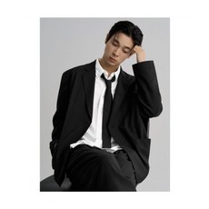 브랜드정품 에잇세컨즈 8SECONDS 라이트 웨이트 셋업 자켓 재킷 블랙 358119