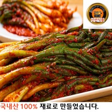 국내산 전라도 파김치, 1개, 1kg